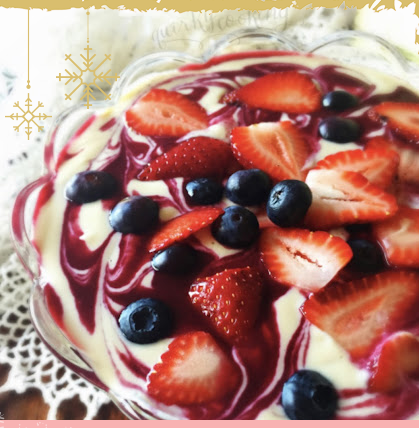 2nd Day of Christmas with the Lemon Berry Trifle